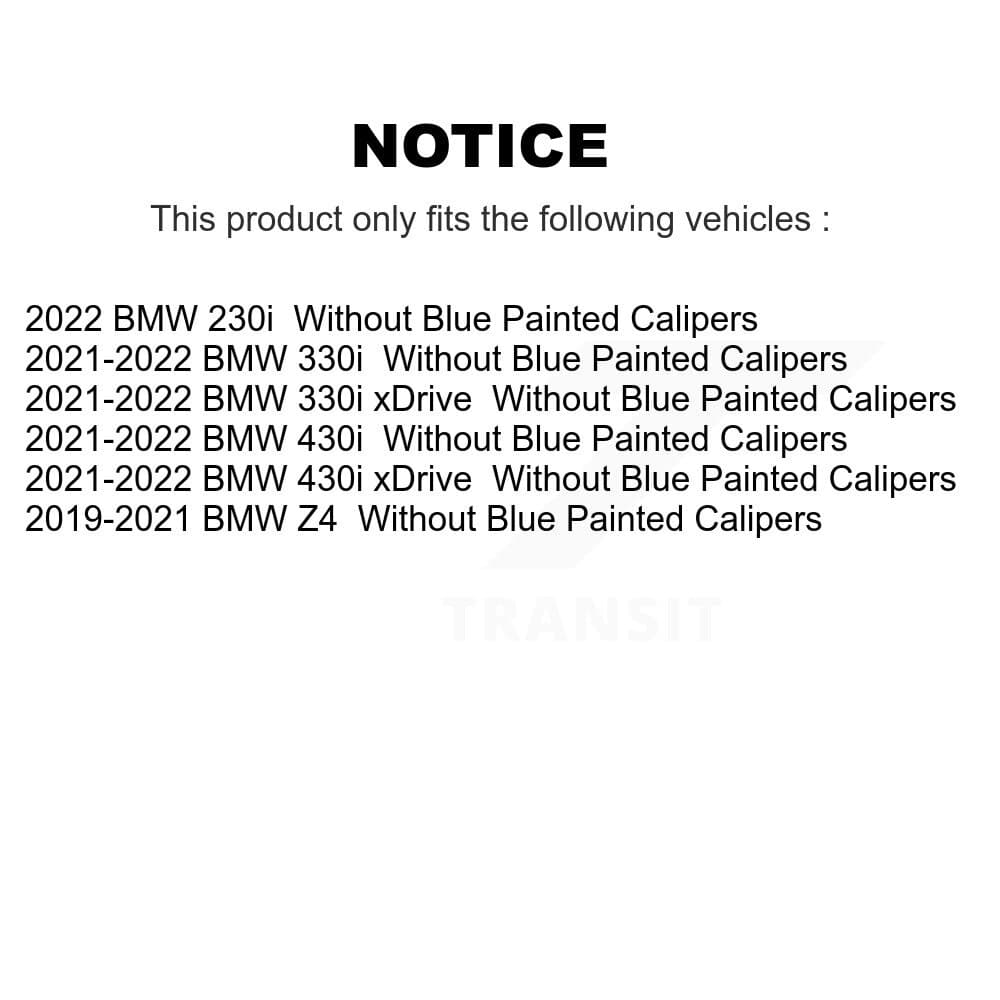 CMX - KCX-100596 - Front and Rear Disc Brake Pad Kits image 9