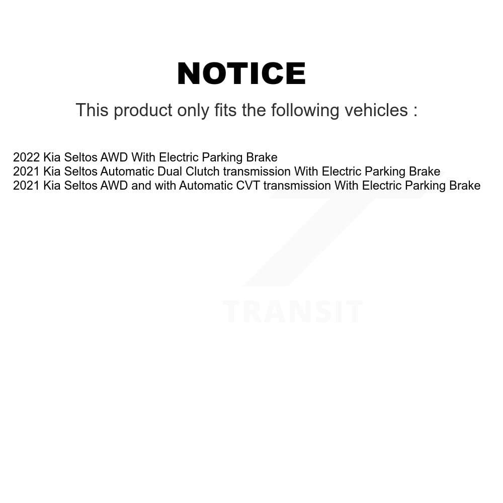 CMX - KCX-100642 - Front and Rear Disc Brake Pad Kits image 9