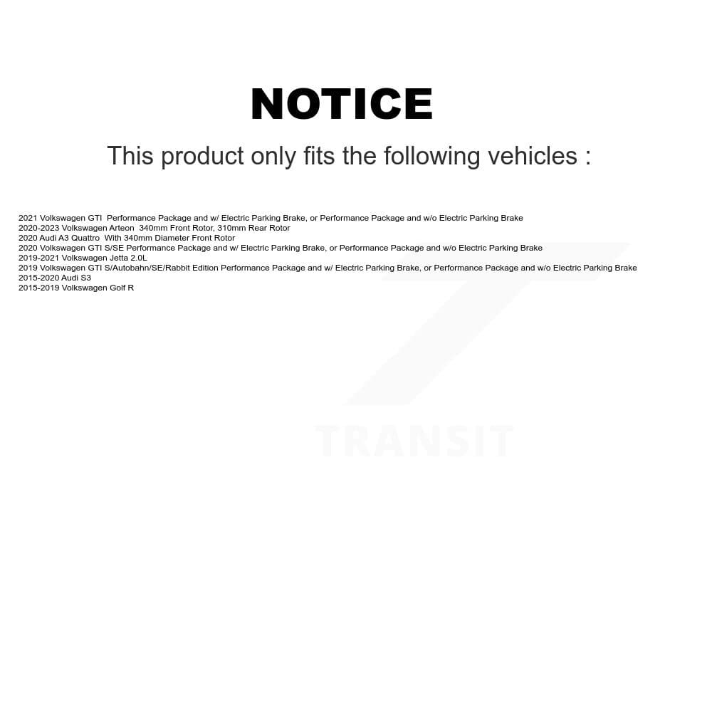 Transit Auto - KDA-100342 - Front Disc Brake Kits image 19