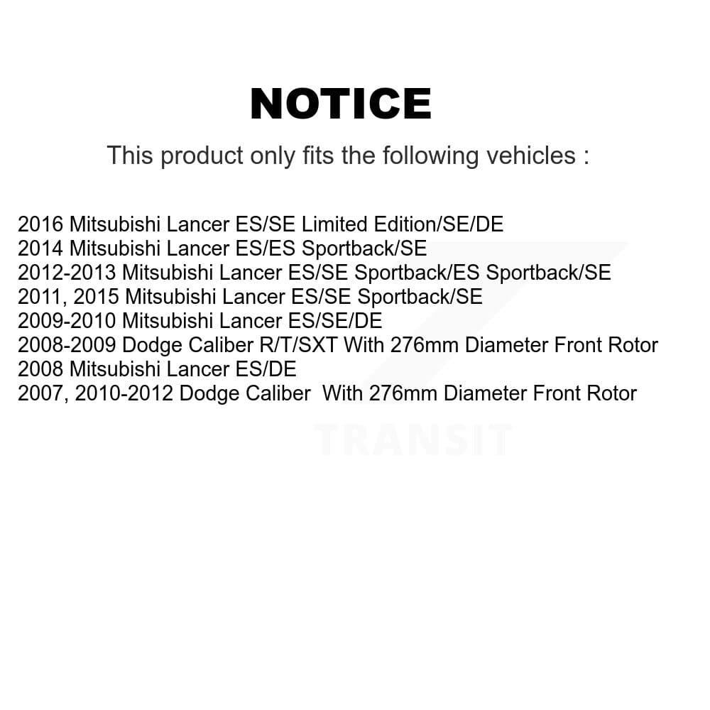 Transit Auto - KDA-100656 - Front and Rear Disc Brake Kits image 19