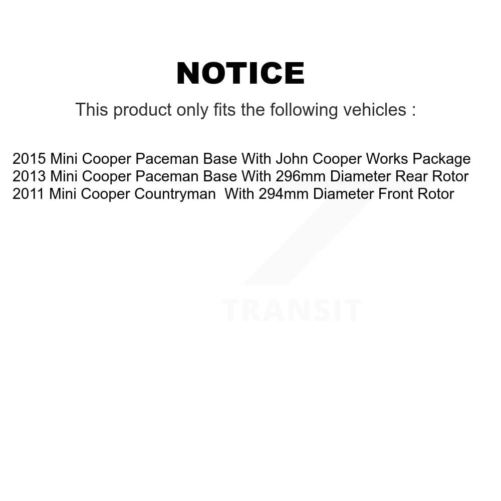 Transit Auto - KDA-100722 - Front and Rear Disc Brake Kits image 19