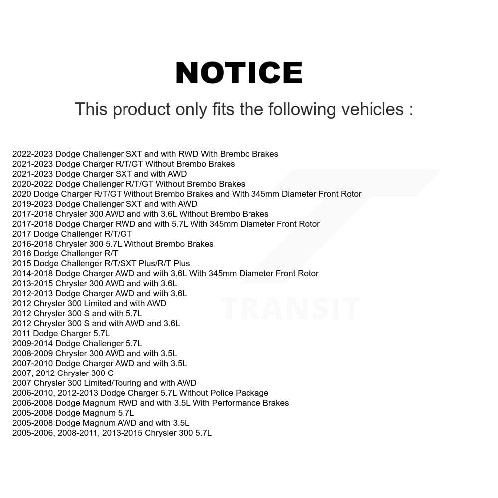 Transit Auto - KDA-101075 - Front and Rear Disc Brake Kits image 19