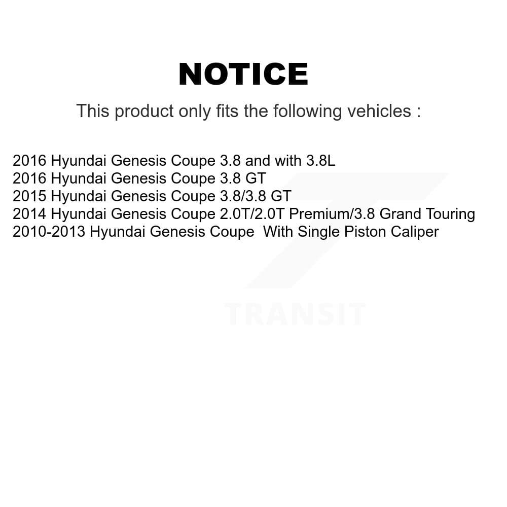 Transit Auto - KDA-101164 - Front and Rear Disc Brake Kits image 19