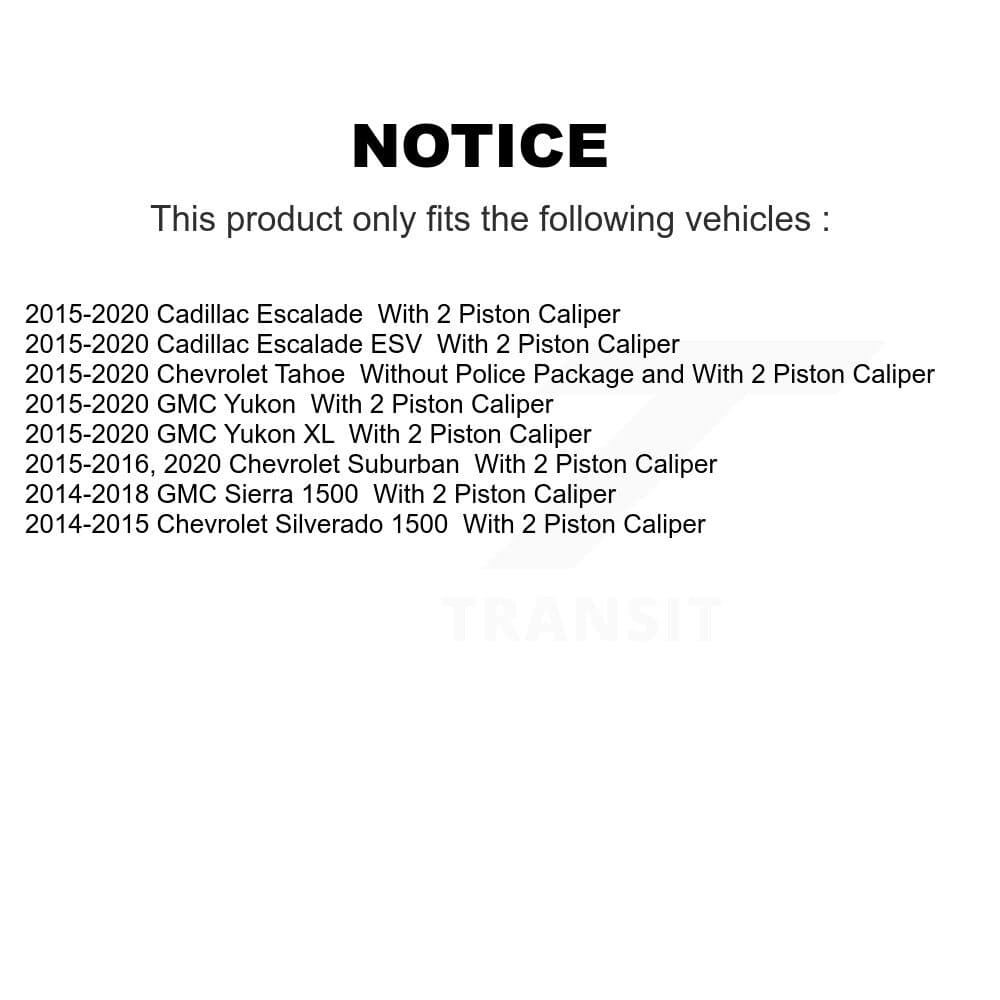 Transit Auto - KDA-101178 - Front and Rear Disc Brake Kits image 19