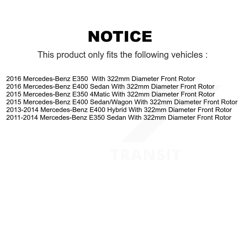 Transit Auto - KDA-101211 - Front and Rear Disc Brake Kits image 19