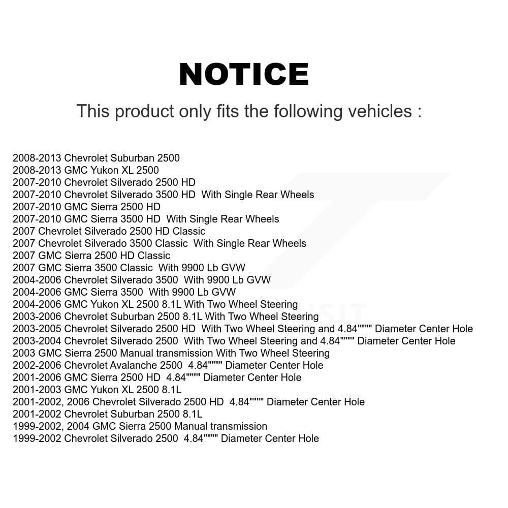 Transit Auto - KDA-101266 - Front and Rear Disc Brake Kits image 19