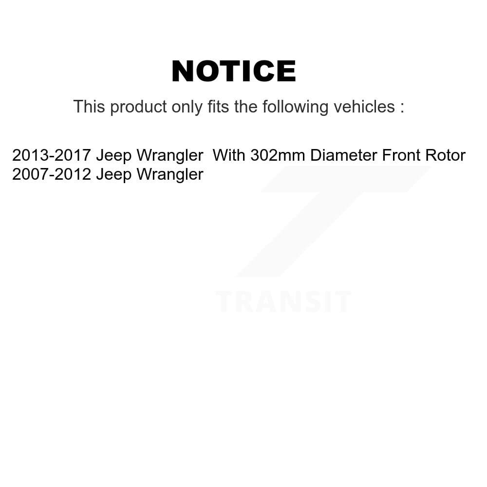 Transit Auto - KDA-101286 - Front and Rear Disc Brake Kits image 19