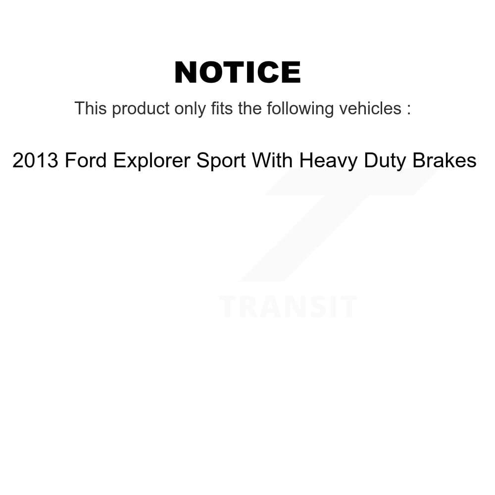 Transit Auto - KDA-101355 - Front and Rear Disc Brake Kits image 19