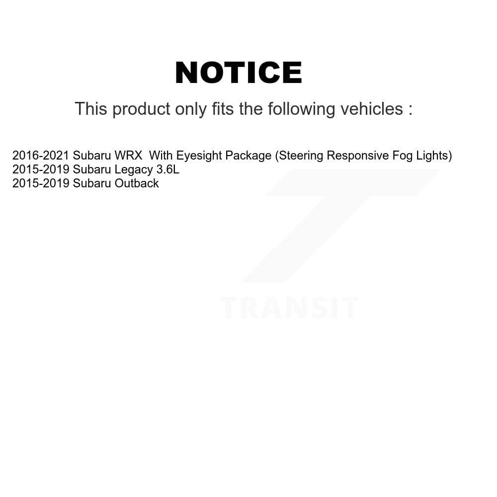 Transit Auto - KDA-101514 - Front and Rear Disc Brake Kits image 19