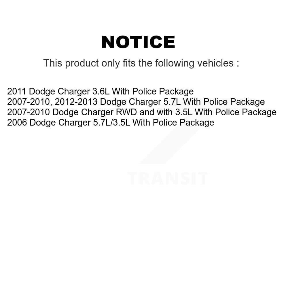 Transit Auto - KDA-101560 - Front and Rear Disc Brake Kits image 19