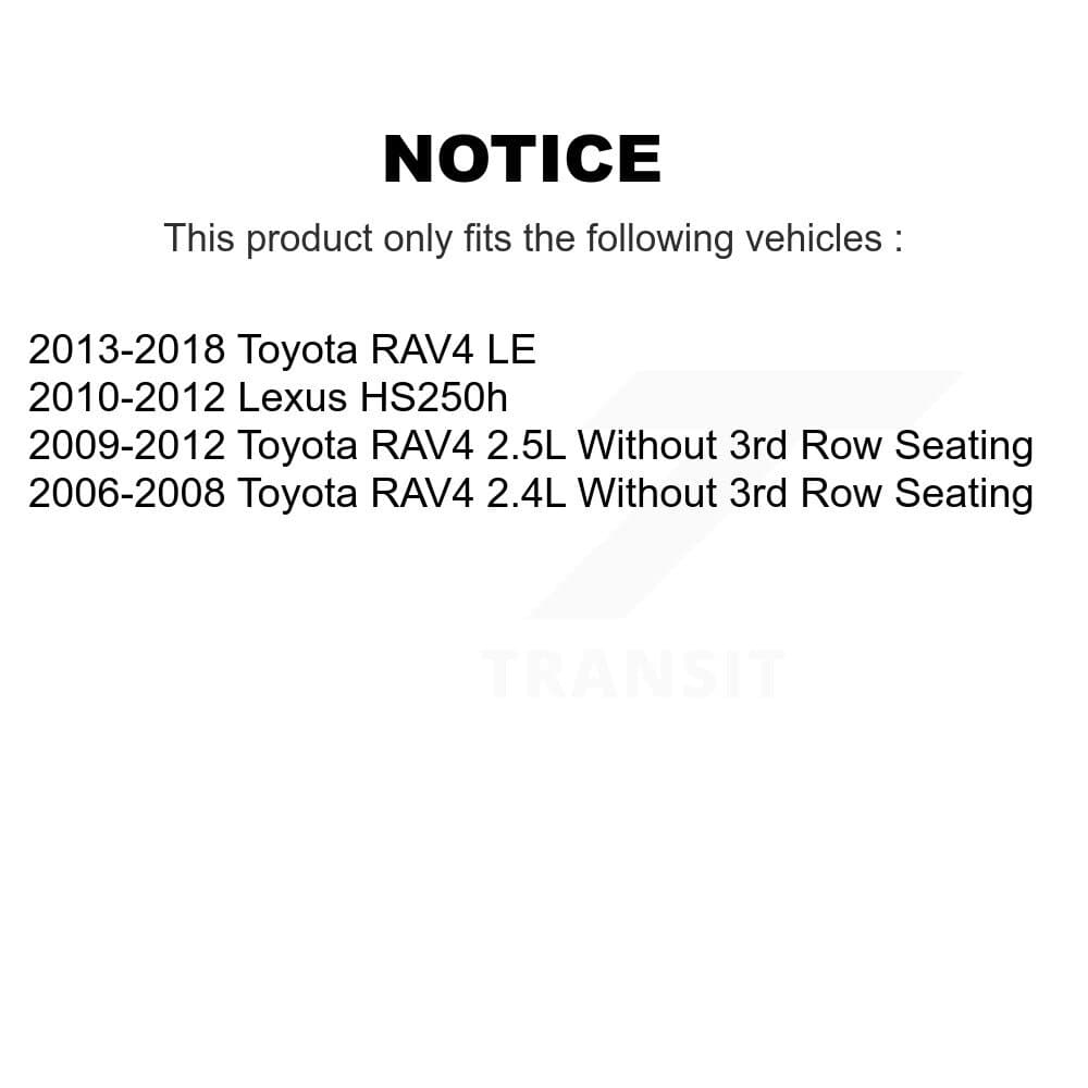 Transit Auto - KDA-101699 - Front and Rear Disc Brake Kits image 19