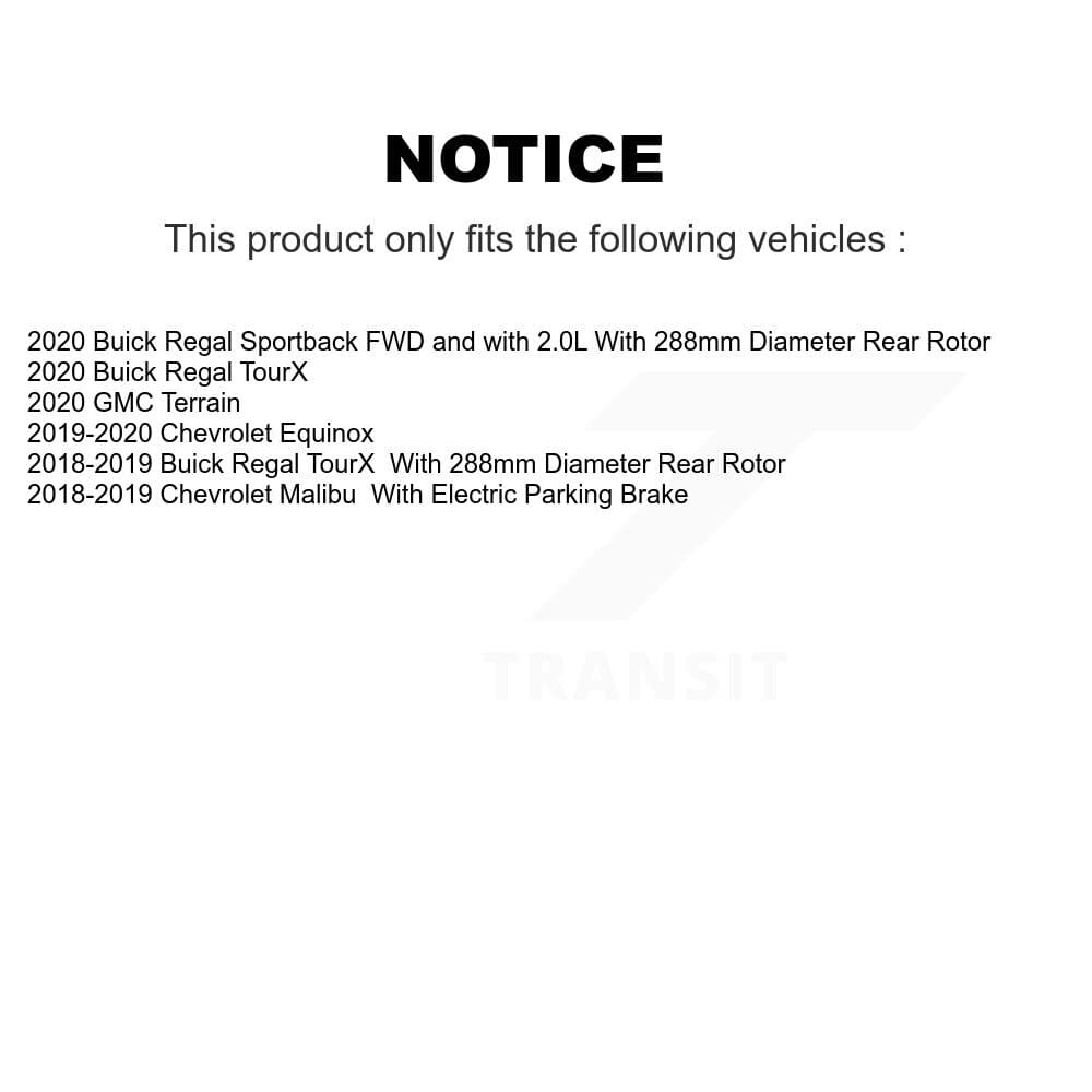 Transit Auto - KDA-102130 - Rear Disc Brake Kits image 19