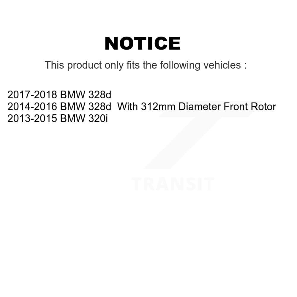 Transit Auto - KDA-102795 - Front and Rear Disc Brake Kits image 19