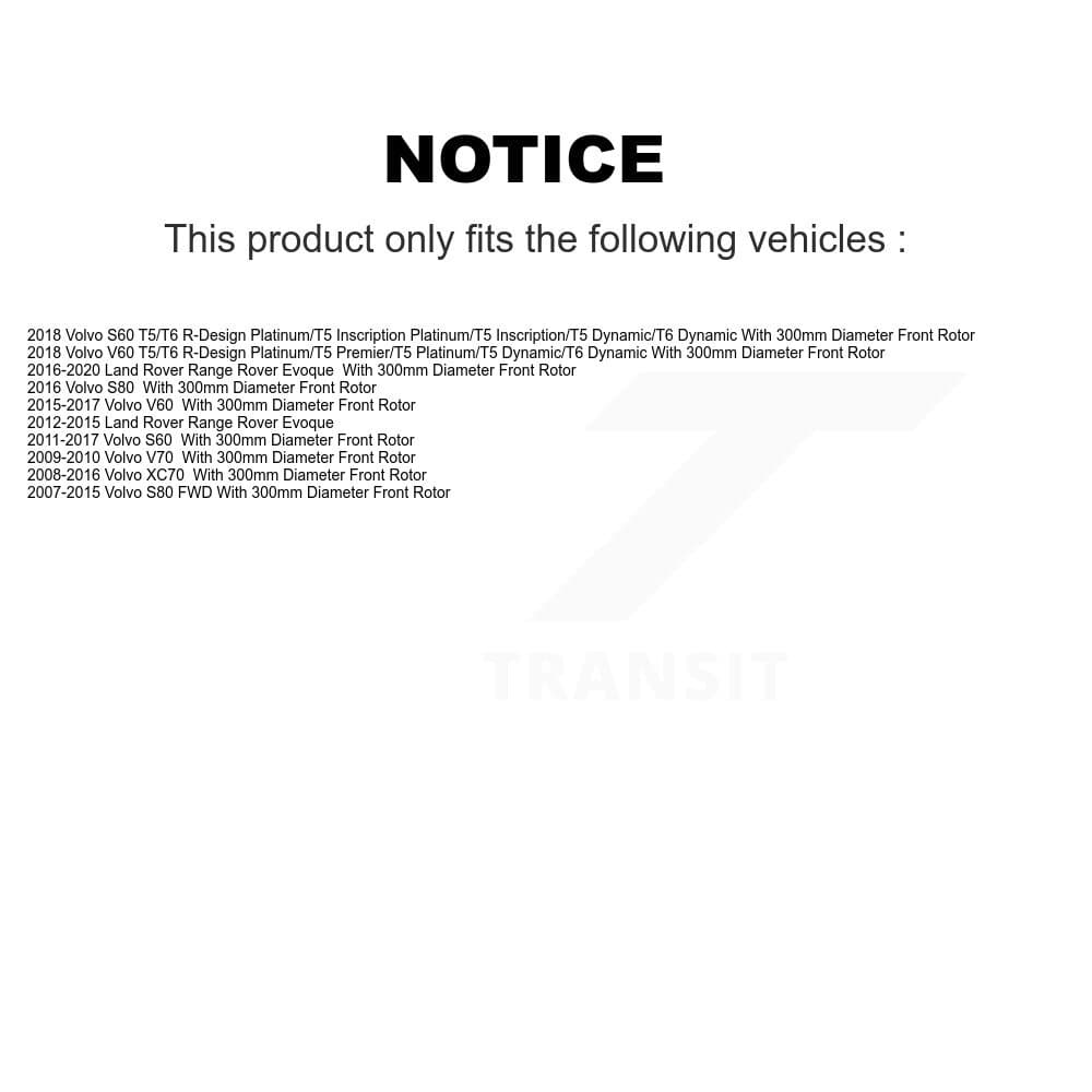 Transit Auto - KDA-102987 - Front Disc Brake Kits image 19