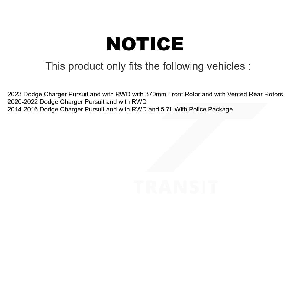 Transit Auto - KDA-103307 - Rear Disc Brake Kits image 19