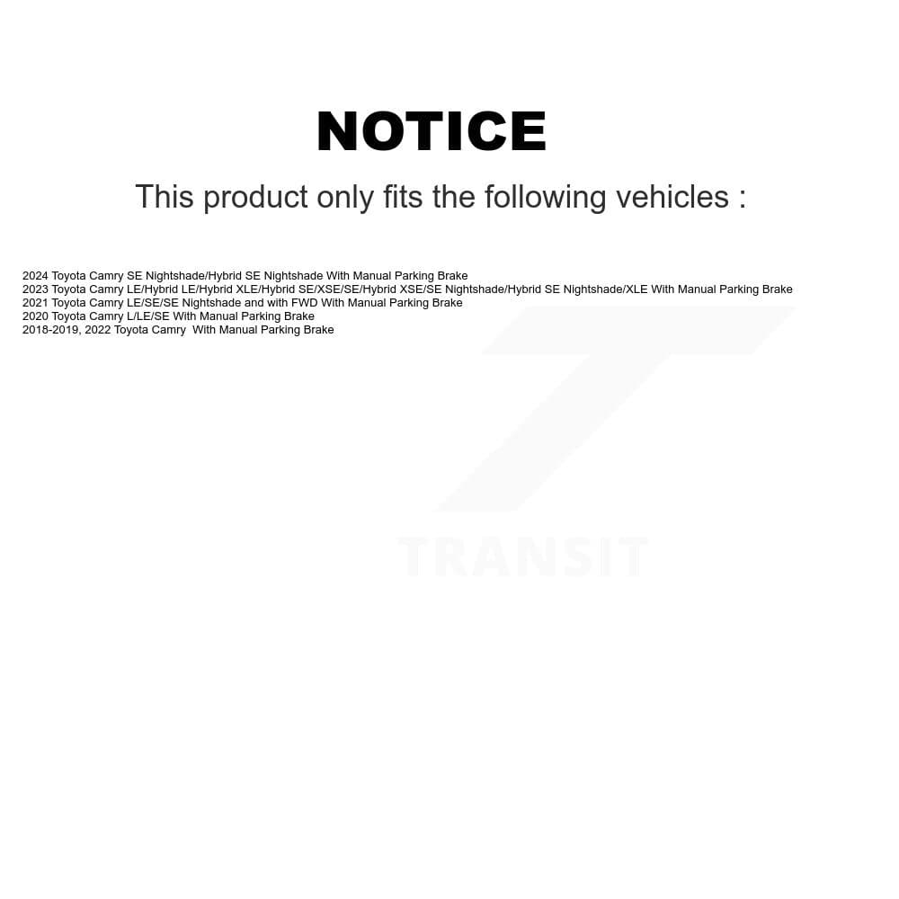 Transit Auto - KDA-103763 - Rear Disc Brake Kits image 19
