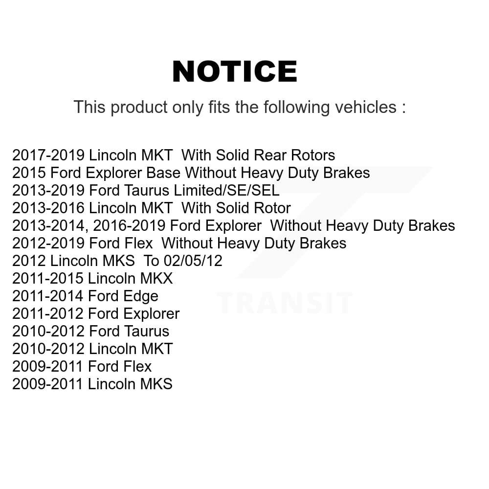 Transit Auto - KDC-100730 - Rear Disc Brake Kits image 19