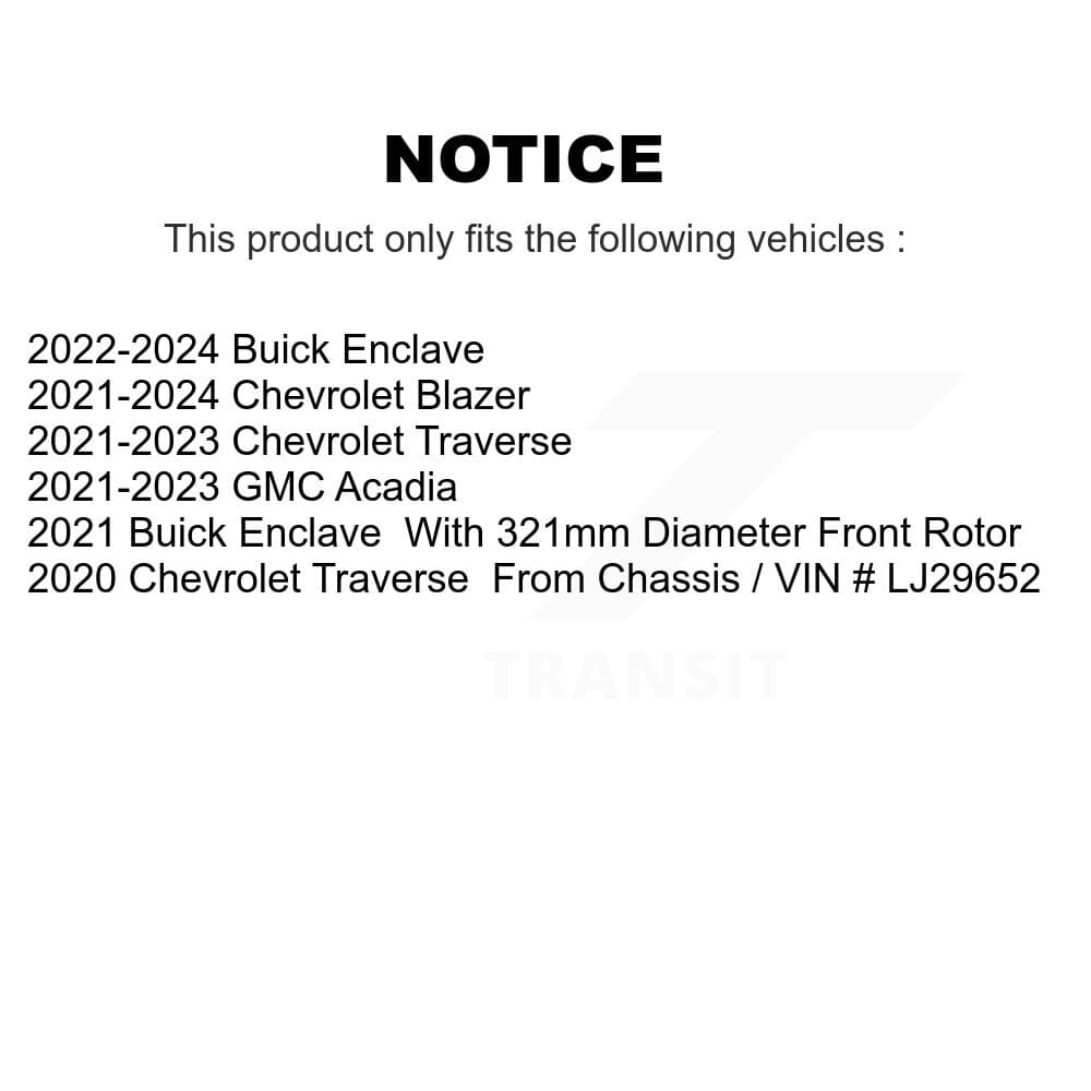 Transit Auto - KDC-101098 - Front Disc Brake Kits image 19