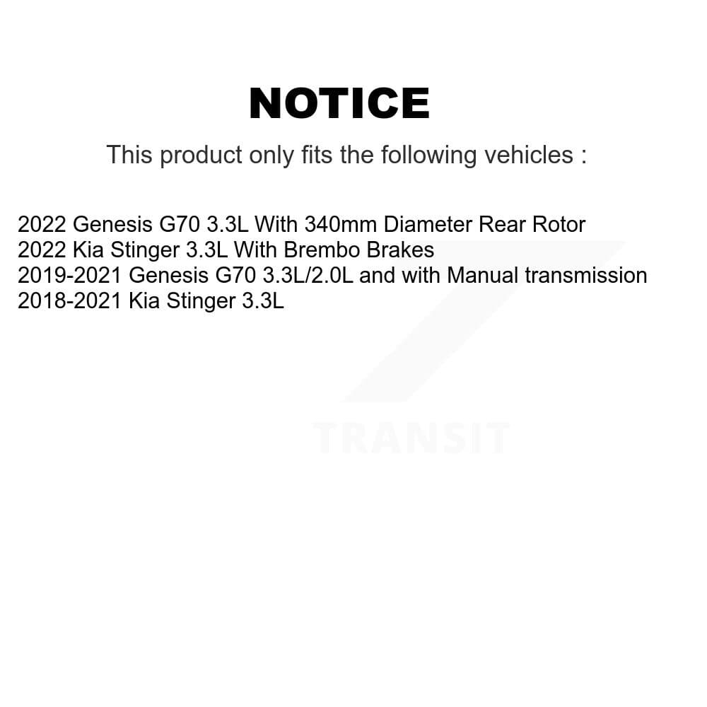 Transit Auto - KDC-101181 - Front and Rear Disc Brake Kits image 19