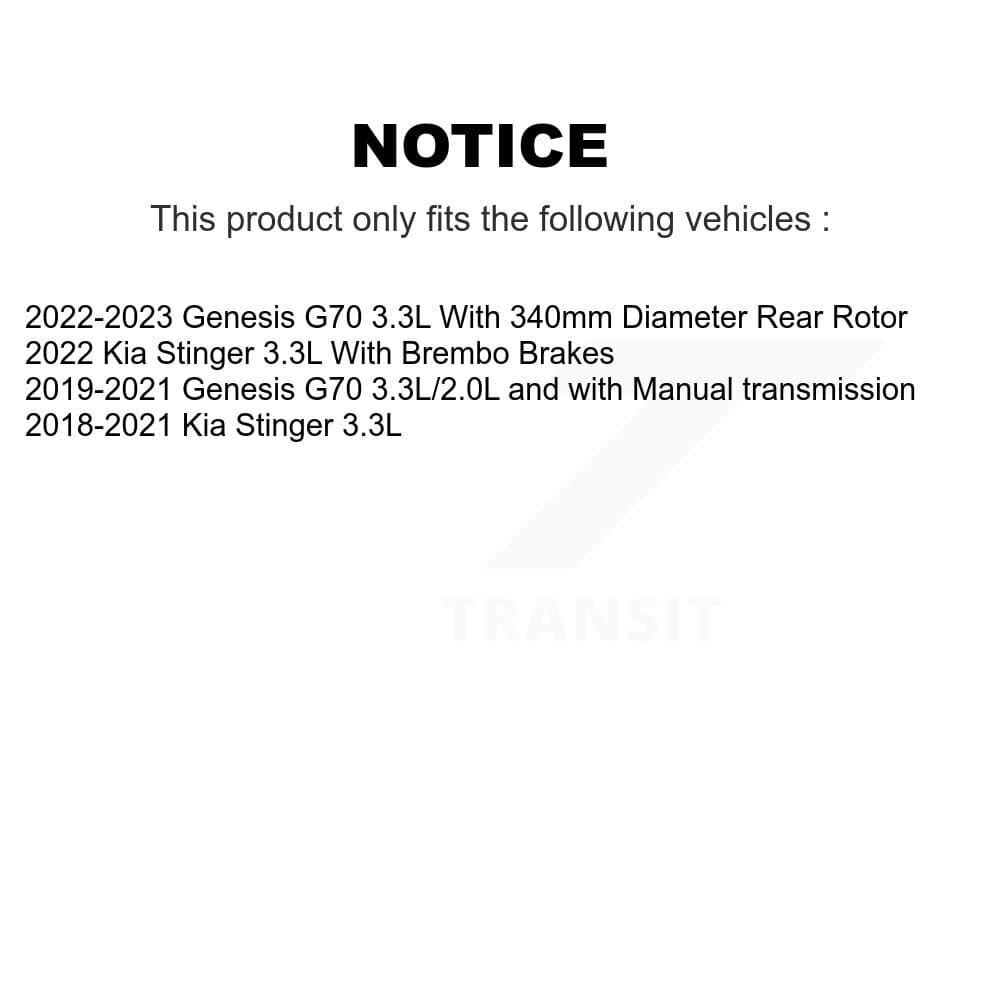 Transit Auto - KDC-101245 - Rear Disc Brake Kits image 19