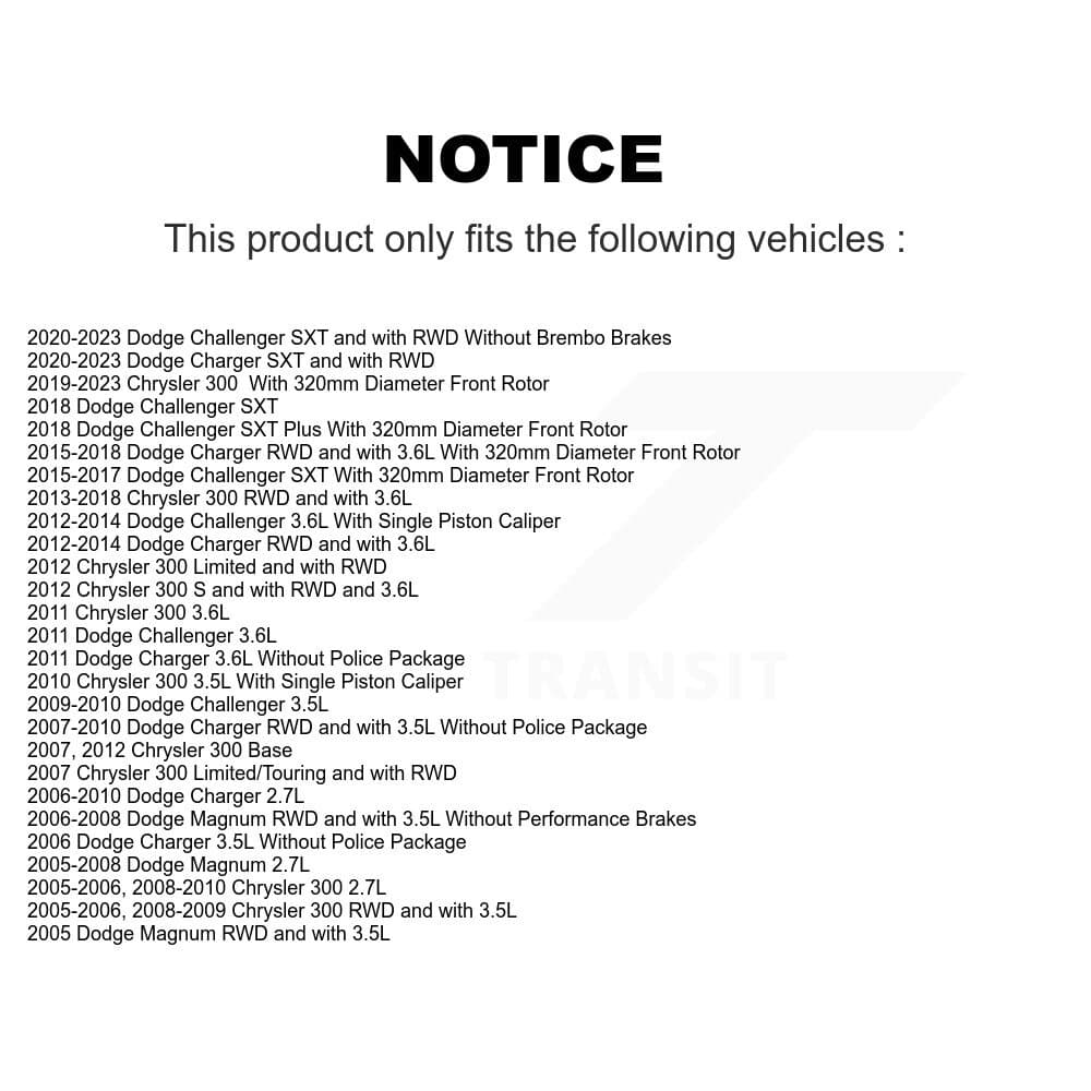Transit Auto - KDF-100043 - Front Disc Brake Kits image 19