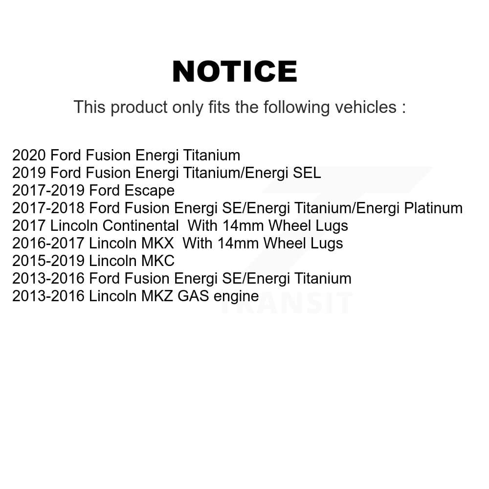 Transit Auto - KDF-100452 - Rear Disc Brake Kits image 19