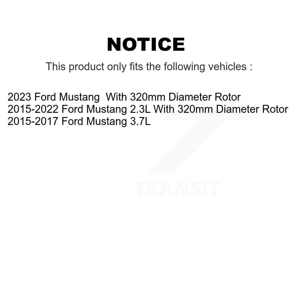 Transit Auto - KDF-100454 - Rear Disc Brake Kits image 19