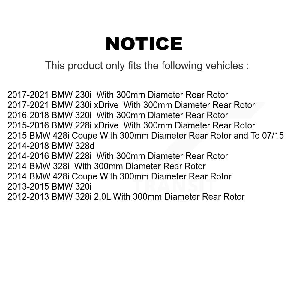 Transit Auto - KDF-100544 - Rear Disc Brake Kits image 19