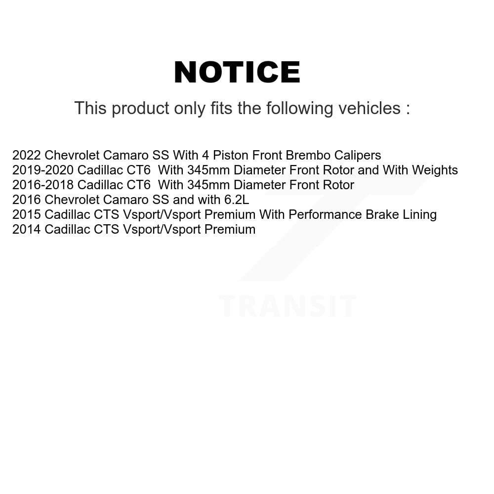 Transit Auto - KDF-100610 - Front Disc Brake Kits image 19