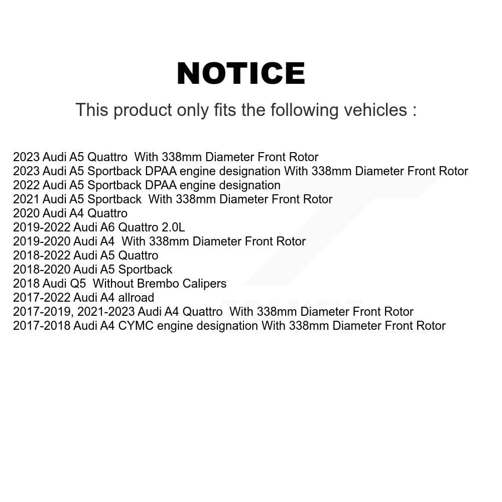 Transit Auto - KDF-100636 - Front Disc Brake Kits image 19