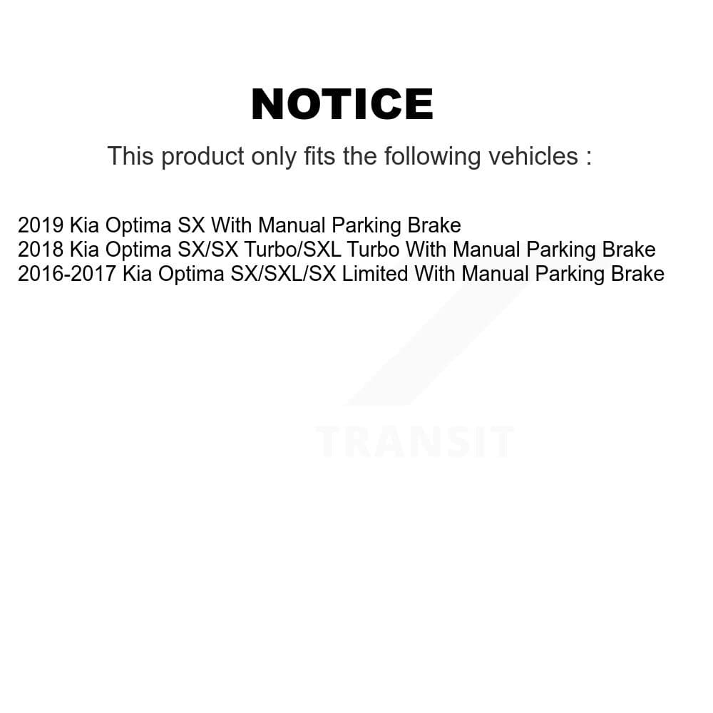 Transit Auto - KDF-100846 - Front and Rear Disc Brake Kits image 19