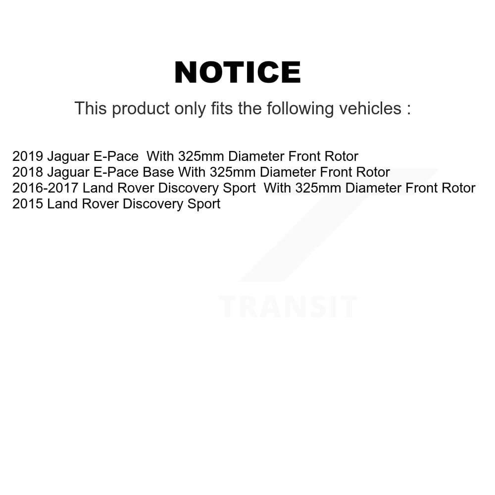 Transit Auto - KDF-100963 - Front and Rear Disc Brake Kits image 19