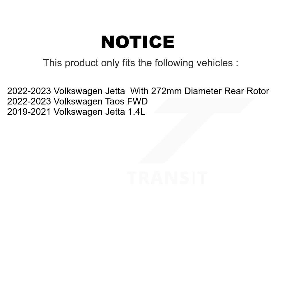 Transit Auto - KDF-101037 - Rear Disc Brake Kits image 19