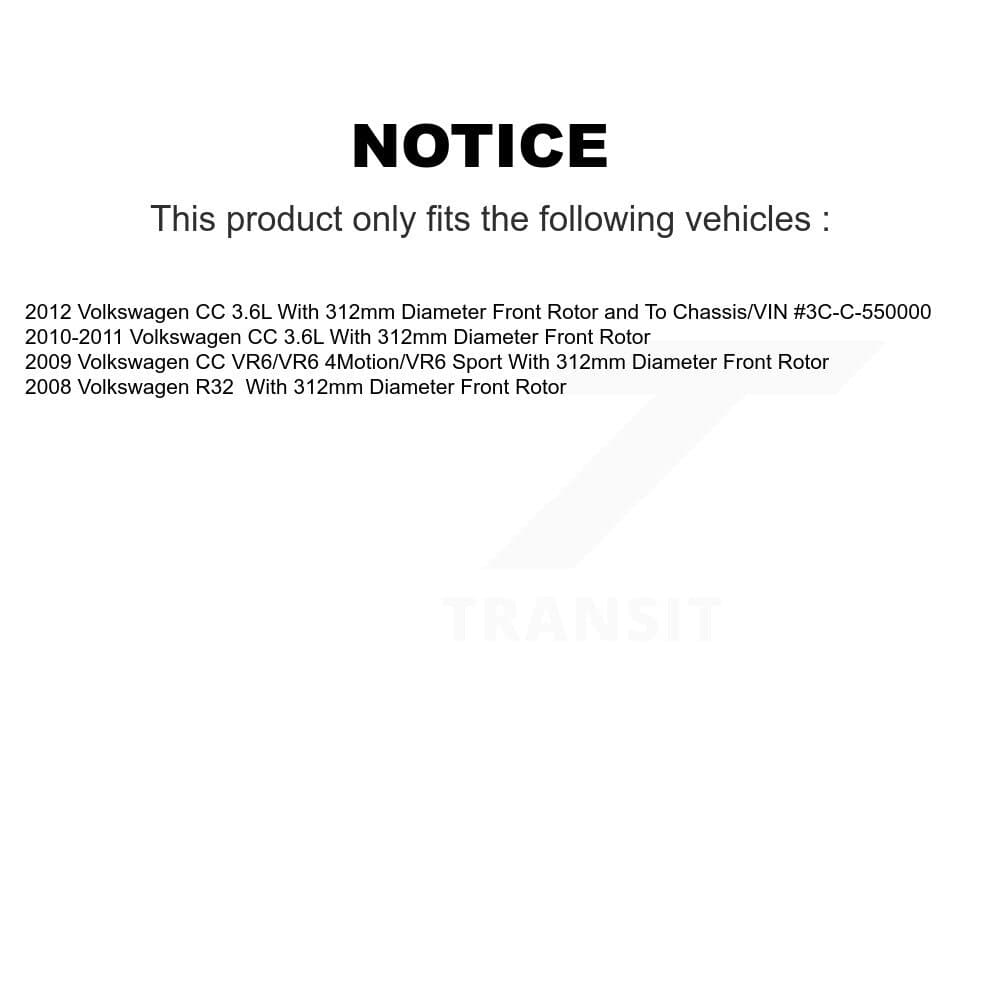 Transit Auto - KDF-101090 - Front and Rear Disc Brake Kits image 19