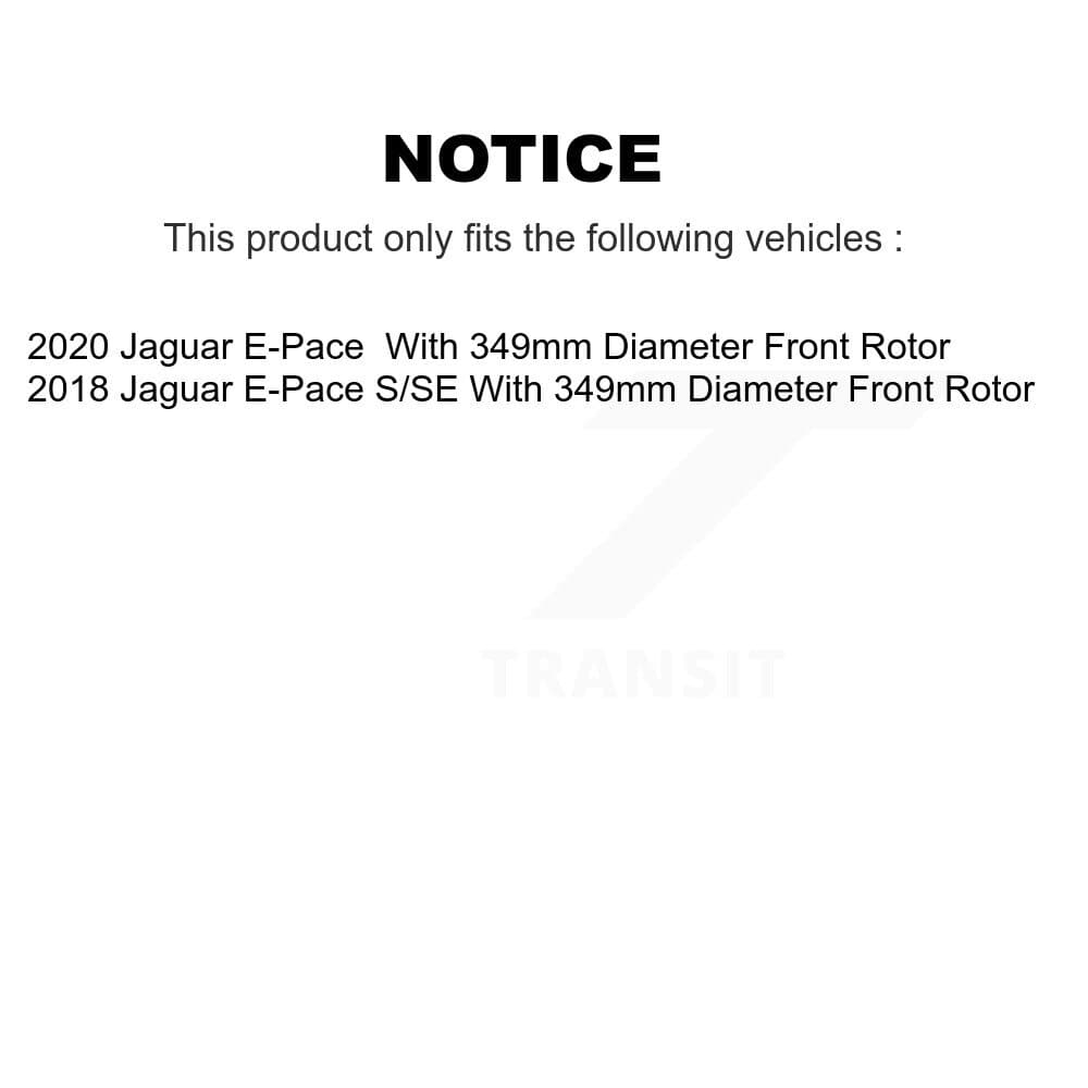 Transit Auto - KDF-101284 - Front and Rear Disc Brake Kits image 19