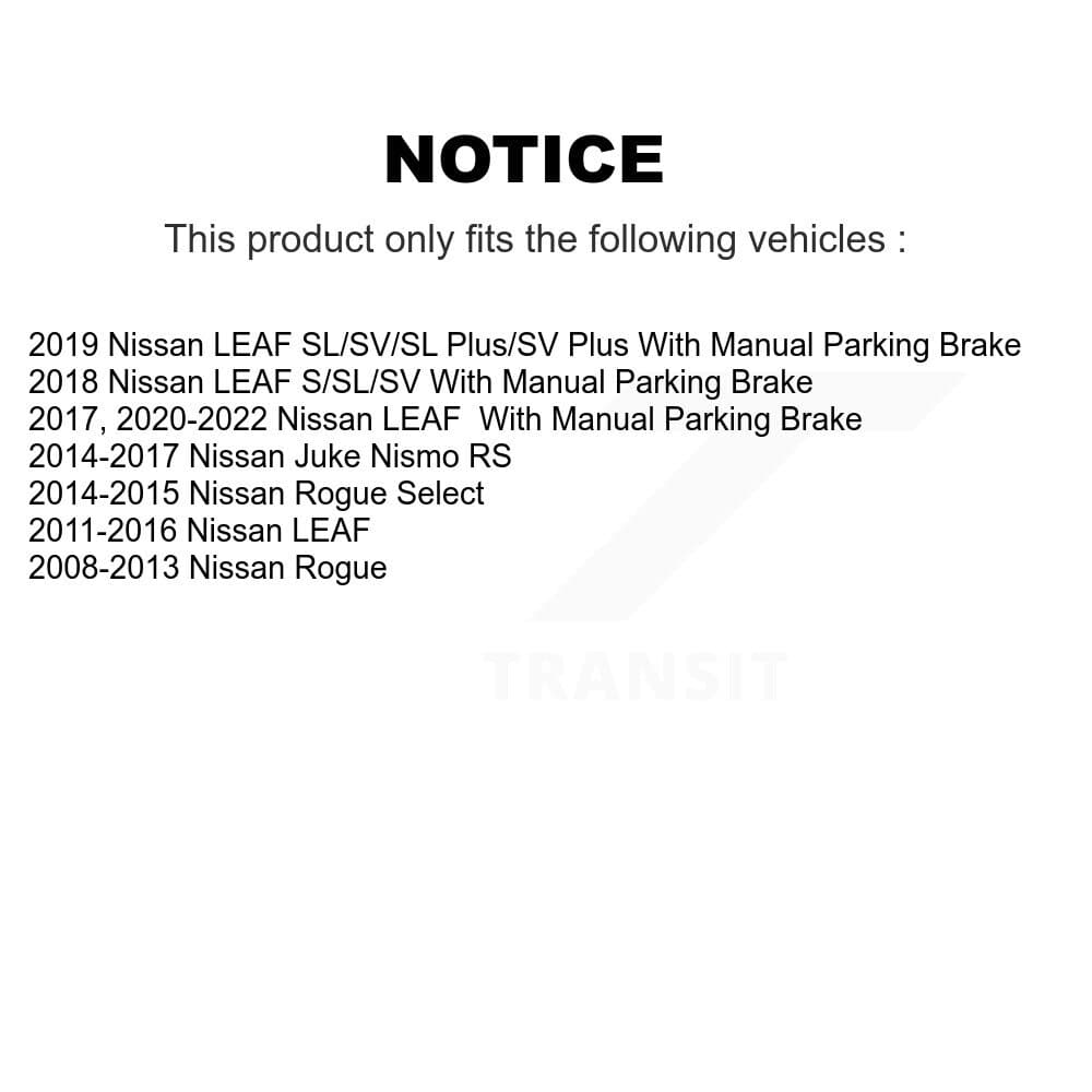 Transit Auto - KDF-101451 - Rear Disc Brake Kits image 19