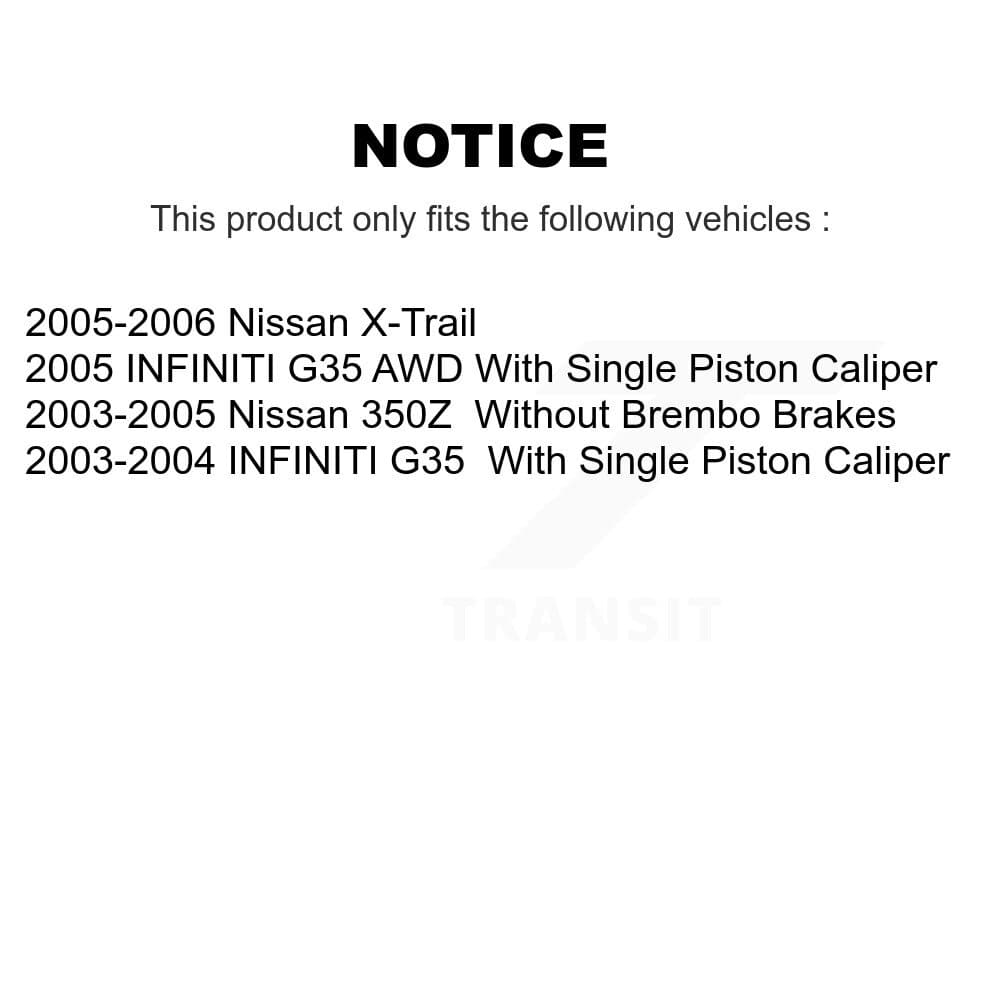 Transit Auto - KDF-101456 - Rear Disc Brake Kits image 19