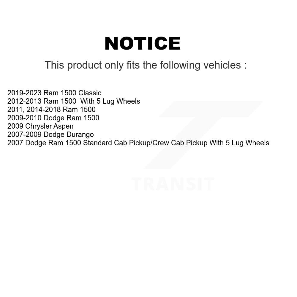Transit Auto - KDF-101459 - Rear Disc Brake Kits image 19