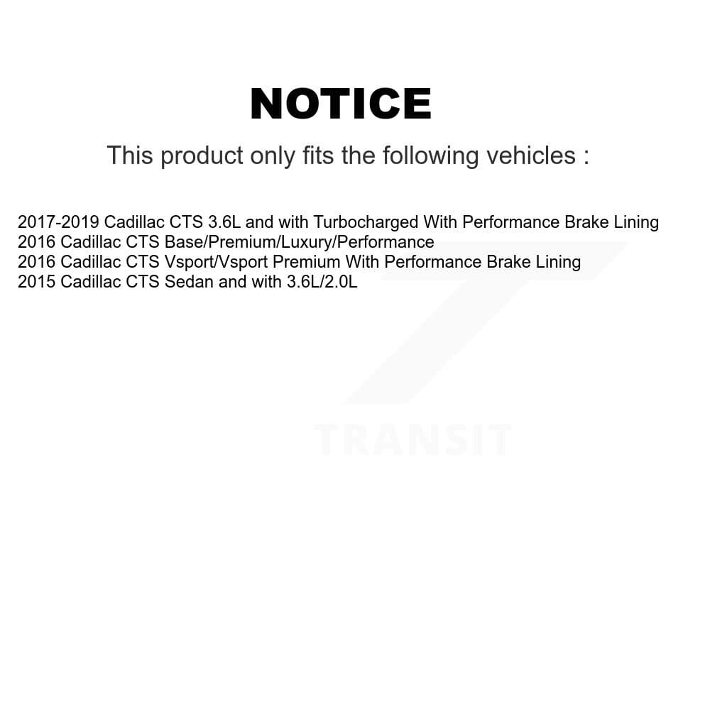 Transit Auto - KDF-101479 - Rear Disc Brake Kits image 19