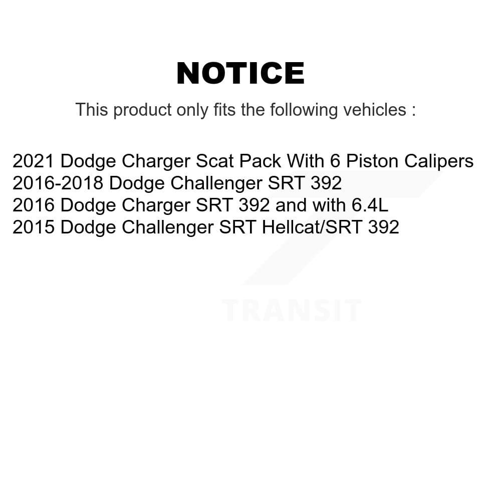 Transit Auto - KDF-101842 - Front and Rear Disc Brake Kits image 19