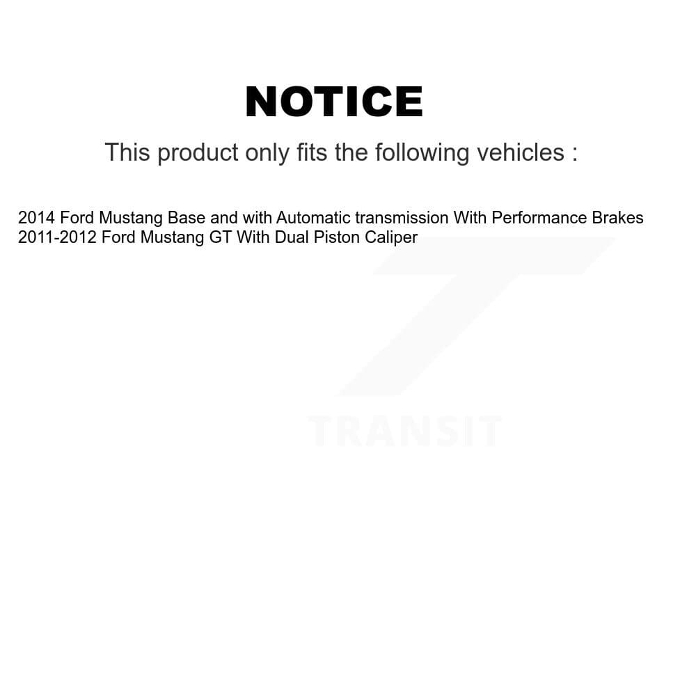 Transit Auto - KDS-100212 - Front and Rear Disc Brake Kits image 19