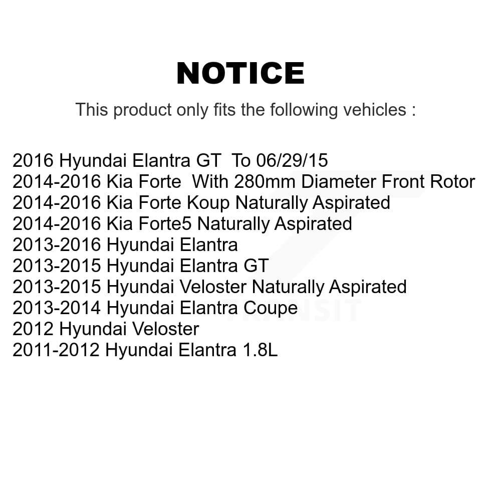 Transit Auto - KDS-100337 - Front and Rear Disc Brake Kits image 19