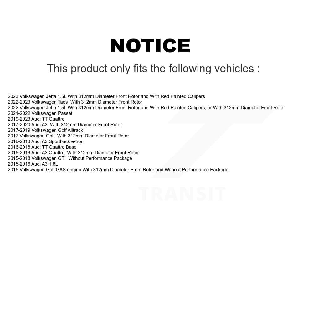 Transit Auto - KDS-100548 - Front Disc Brake Kits image 19