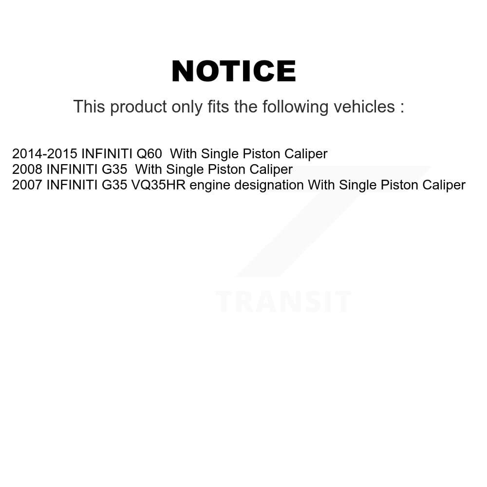 Transit Auto - KDS-100737 - Front and Rear Disc Brake Kits image 19