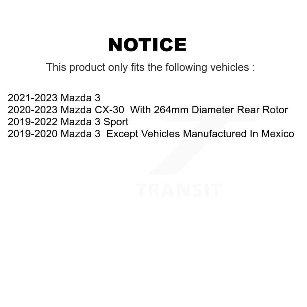 Transit Auto - KDS-101065 - Rear Disc Brake Kits image 19