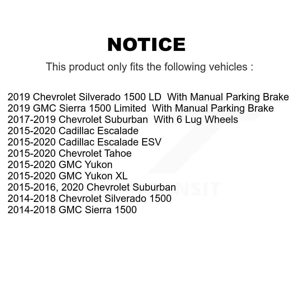 Transit Auto - KDS-101329 - Rear Disc Brake Kits image 19