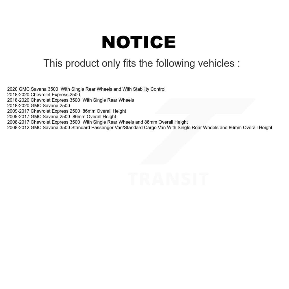 Transit Auto - KDS-101344 - Rear Disc Brake Kits image 19