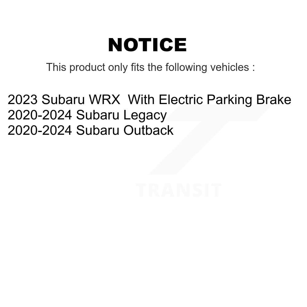 Transit Auto - KDS-101591 - Front and Rear Disc Brake Kits image 19