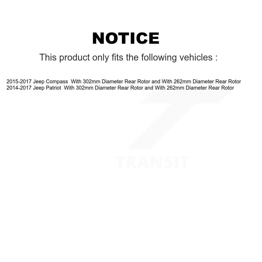Transit Auto - KDS-101764 - Rear Disc Brake Kits image 19