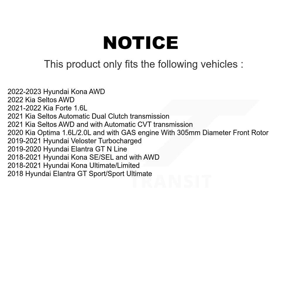 Transit Auto - KDT-100649 - Front Disc Brake Kits image 24